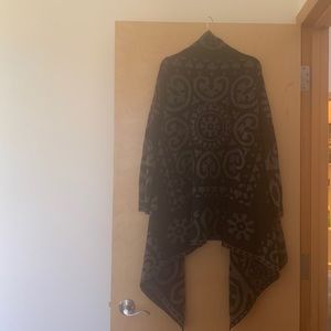 Adrienne Vittadini Wool+Acrylic Long Cardigan